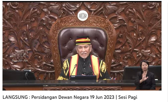 Wan Junaidi Tuanku Jaafar Kini Speaker Dewan Negara Dagangnews 5944