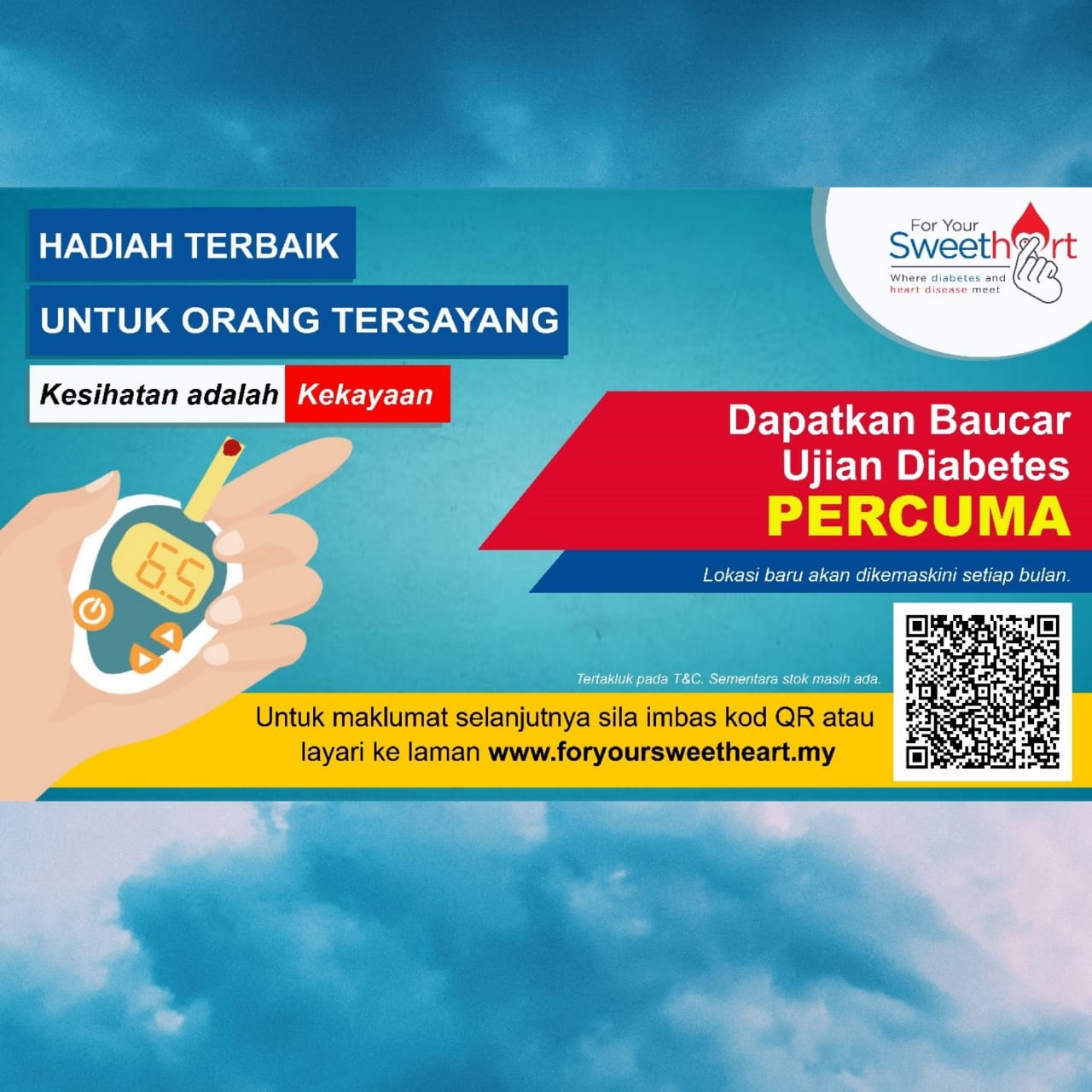 Kempen For Your Sweetheart Lancarkan Pemeriksaan Diabetes Percuma Untuk Rakyat Malaysia Dagang News