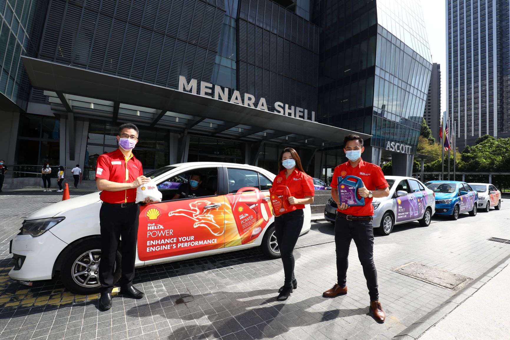 Shell Helix Power dan Shell Helix Protect 