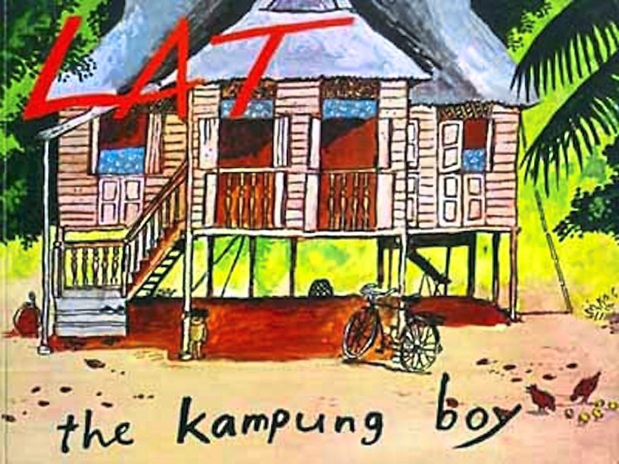 Komik popular Lat, Kampung Boy yang diterbitkan pada tahun 1979.