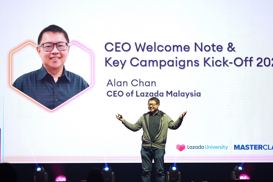 Alan Chan at the Lazada University Masterclass 9th Edition