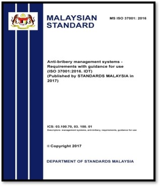 Anti-Bribery Management System (ABMS) ISO 30071:2016