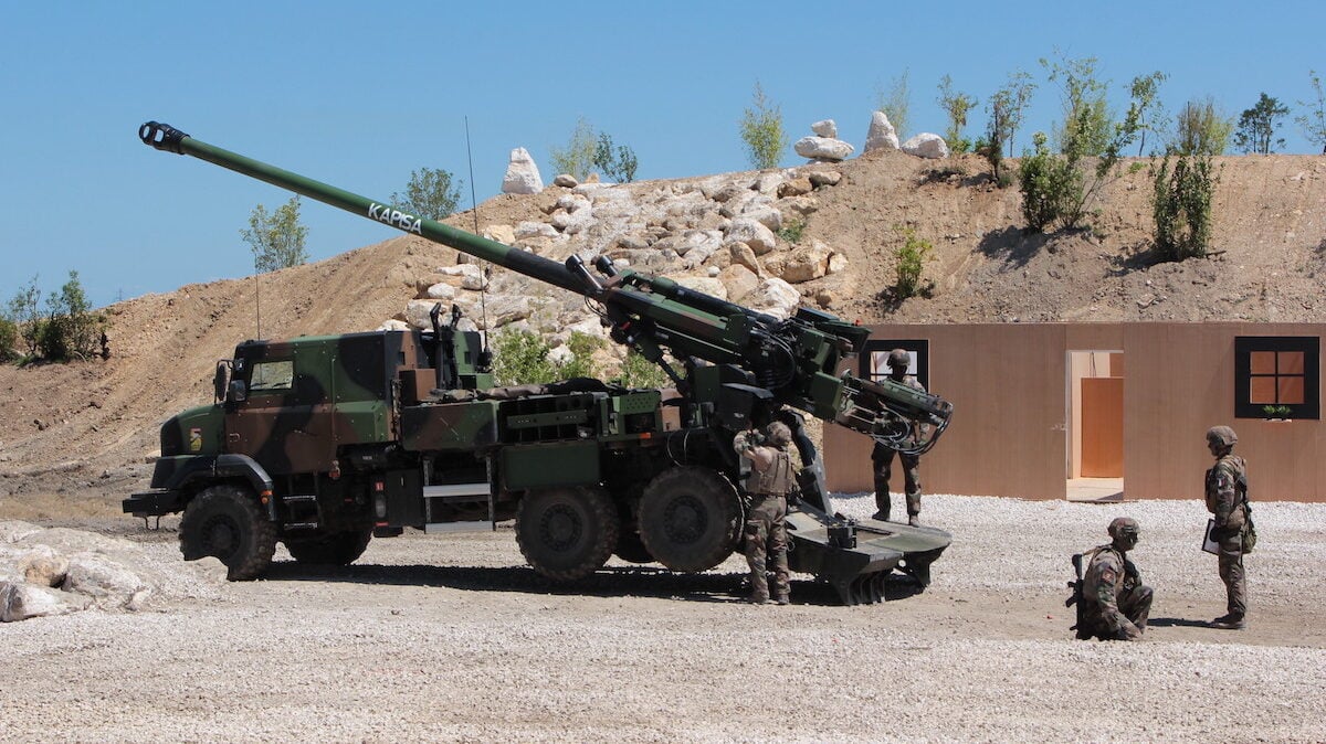 CAESAR 155mm howitzer