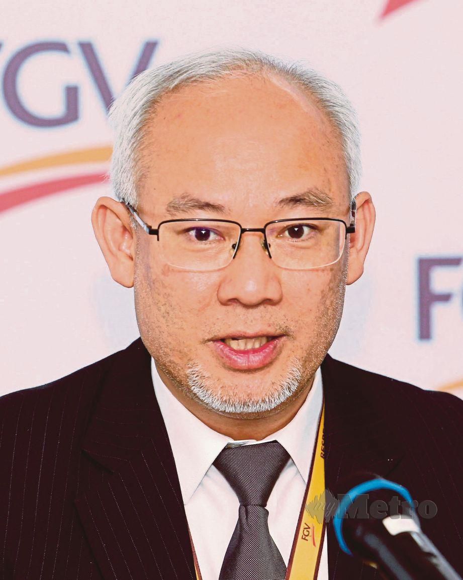 Ketua Pegawai Eksekutif Kumpulan FGV, Datuk Haris Fadzilah Hassan