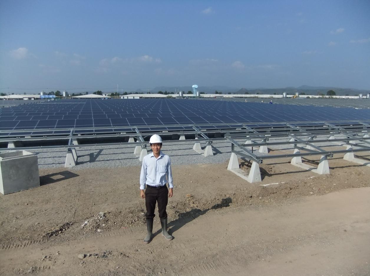 Plus Solar chief executive officer and co-founder Ko Chuan Zhen