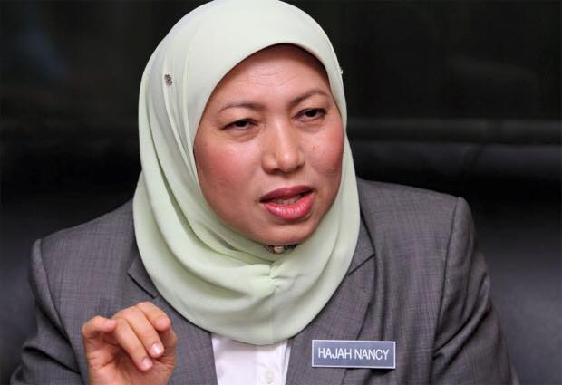 Menteri Pelancongan Seni dan Budaya, Datuk Seri Nancy Shukri