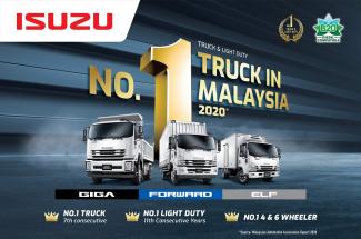 Isuzu remains Malaysia’s No.1 truck
