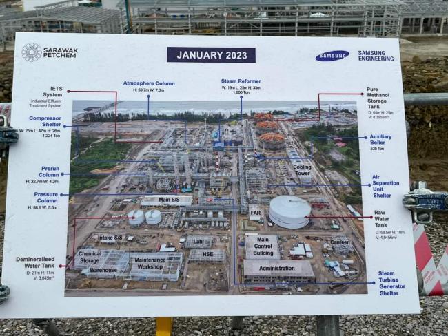 BAGSF-2 mulakan penghantaran gas ke loji metanol baharu SPSB di Bintulu ...