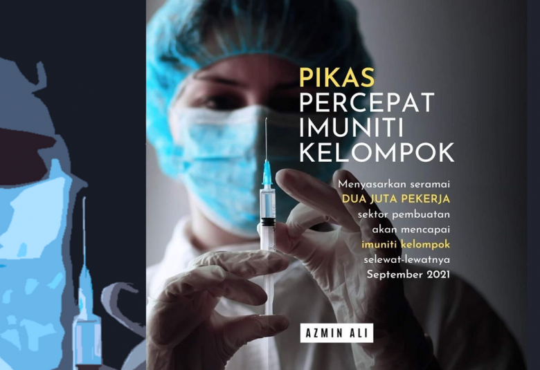 Pikas: 2 juta pekerja sektor pembuatan capai imuniti kelompok September nanti