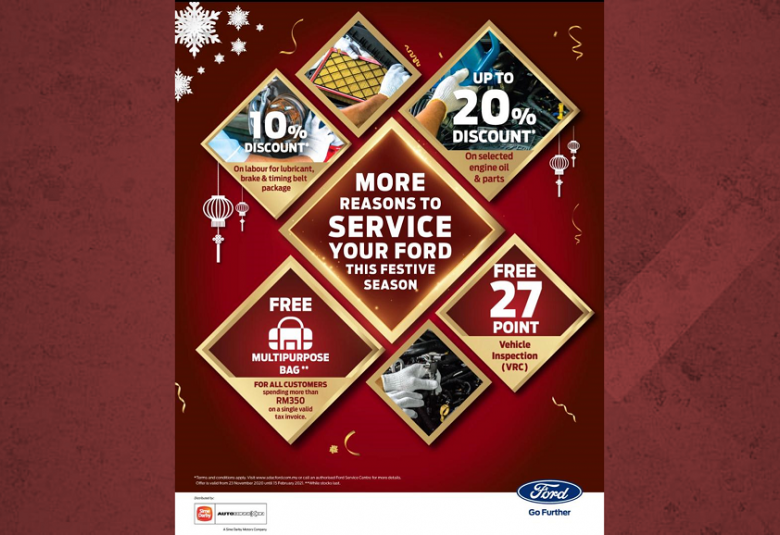 Promosi servis hujung tahun Ford