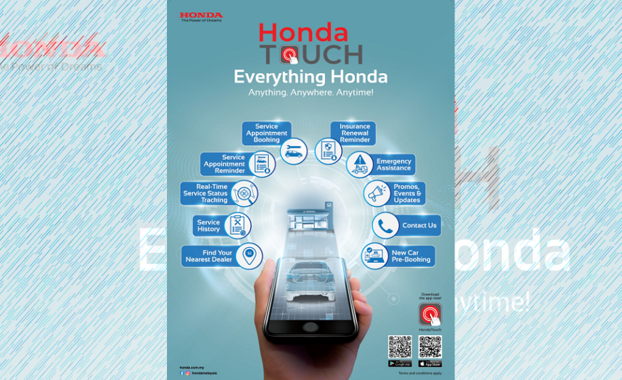 HondaTouch application