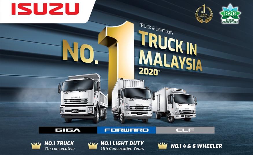 Isuzu remains Malaysia’s No.1 truck