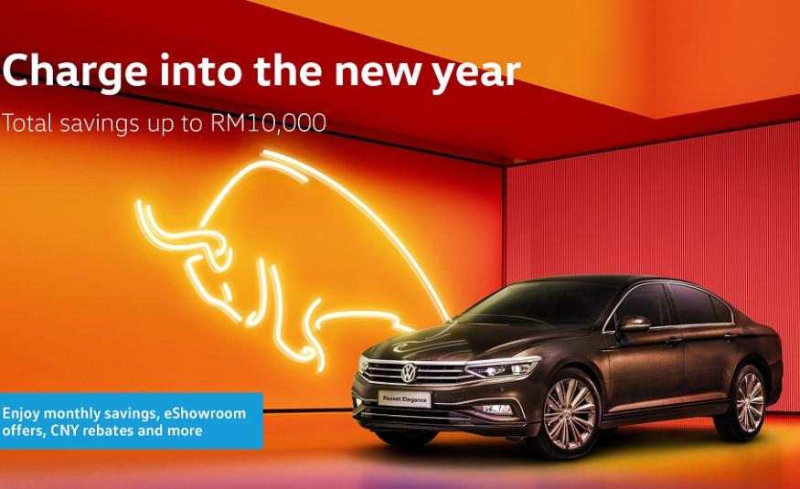 CNY: Saving up to RM10,000 on Volkswagen