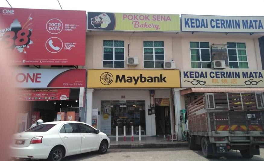 Maybank pokok sena, Kedah.