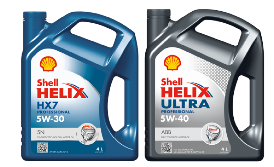 Shell Helix Profesional baharu