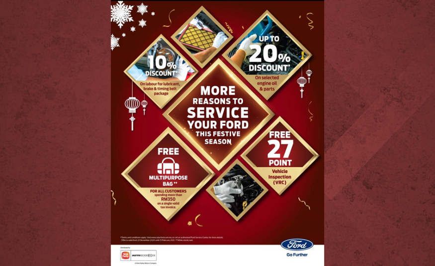 Promosi servis hujung tahun Ford