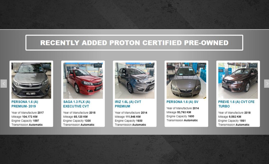 Proton Cerified PreOwned (PCPO)