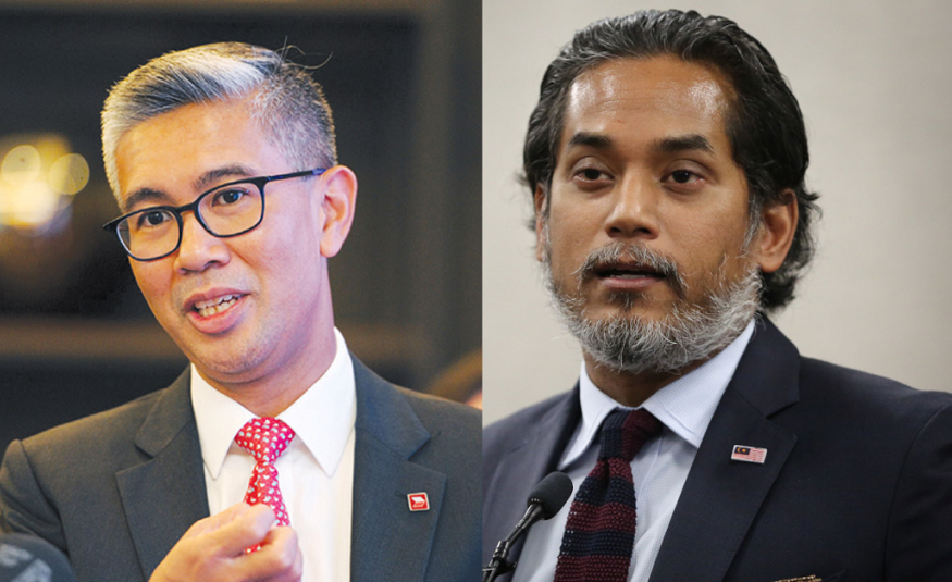 Tengku Zafrul dan Khairy Jamaluddin